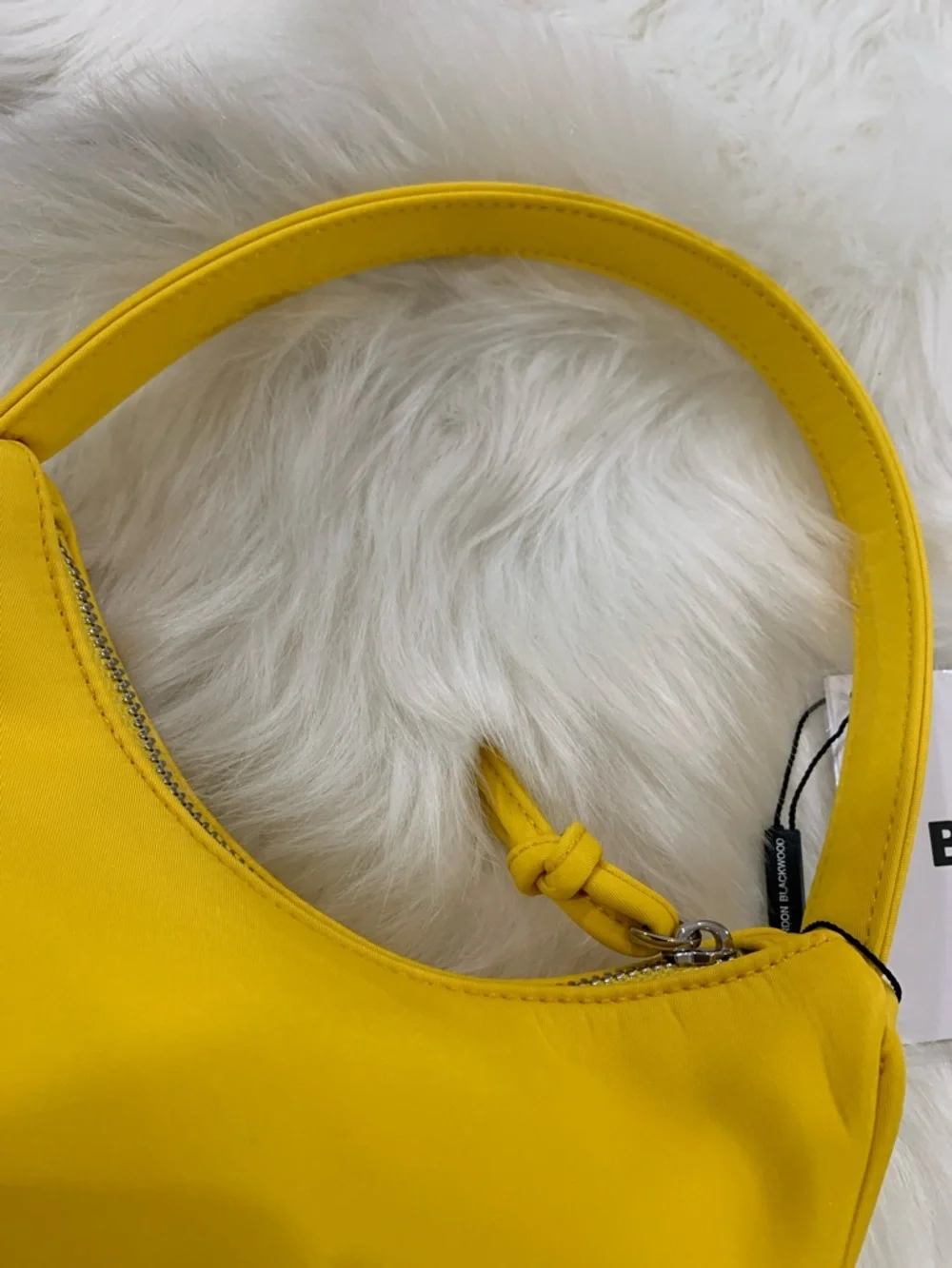 Brandon Blackwood Syl Bag In Yellow Nylon - Picture 9 of 15
